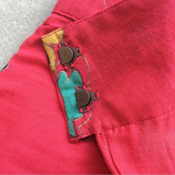 Bright and Floral 100% Cotton Maxi Skirt by 'What Goes Around Comes Around' - Picture 11 of 15